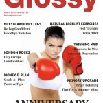 London Glossy Anniversary Mag Cover