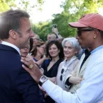 Macron & Pharell Williams