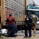 Mexico bus-train accident