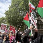 London protests